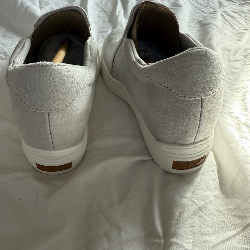 Dr. Scholl's Gray Slip-On Loafers - Picture 4 of 7